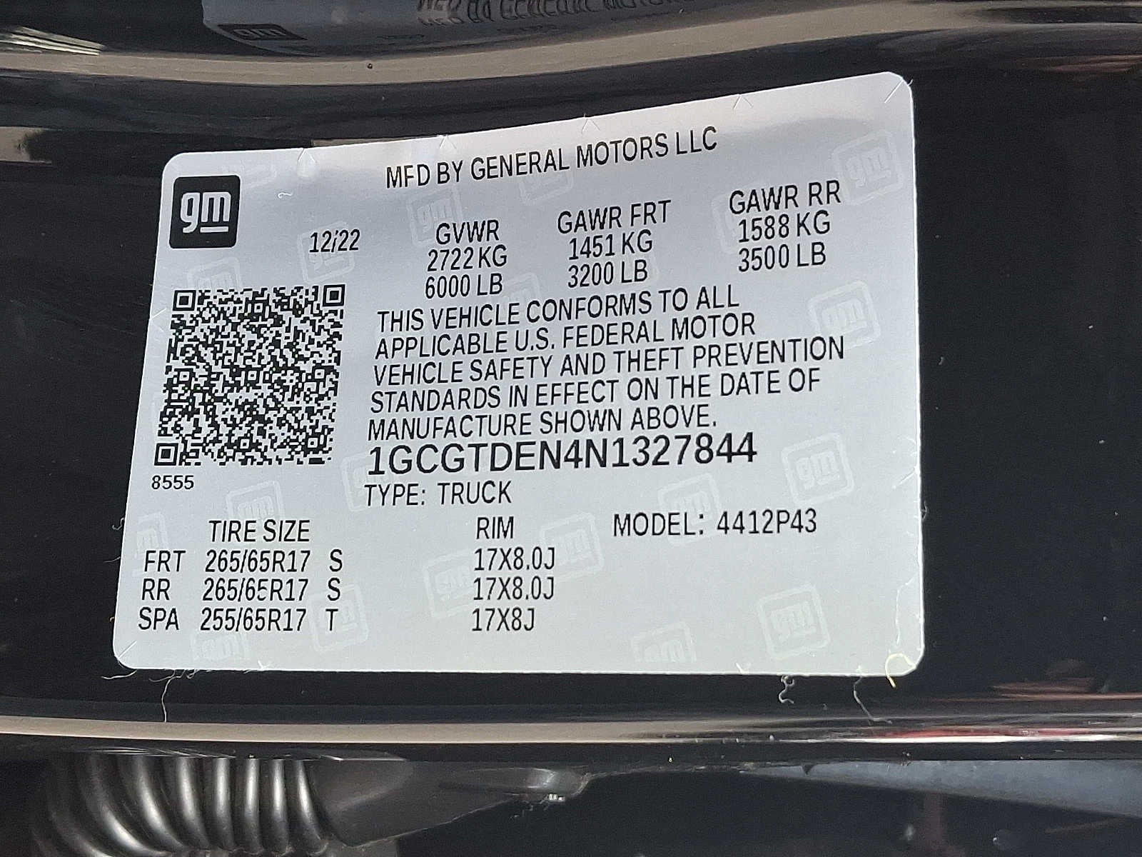 2022 Chevrolet Colorado Z71