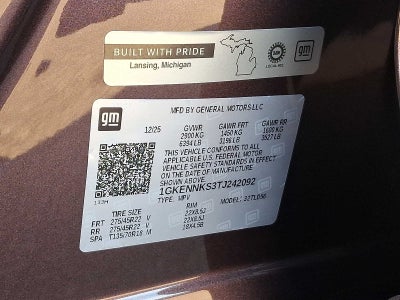 2026 GMC Acadia Elevation