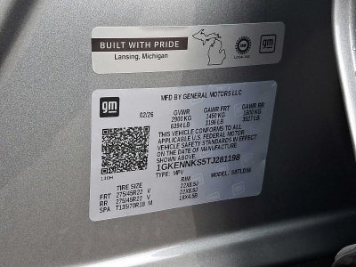 2026 GMC Acadia Elevation