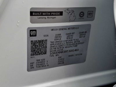 2026 GMC Acadia Elevation