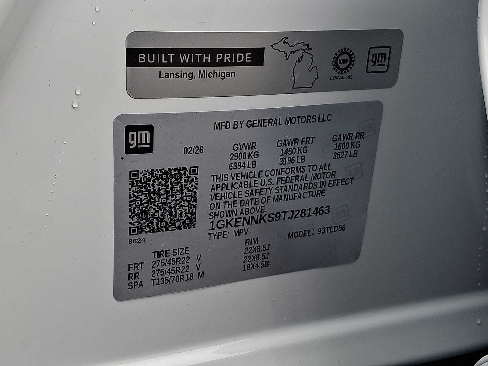 2026 GMC Acadia Elevation