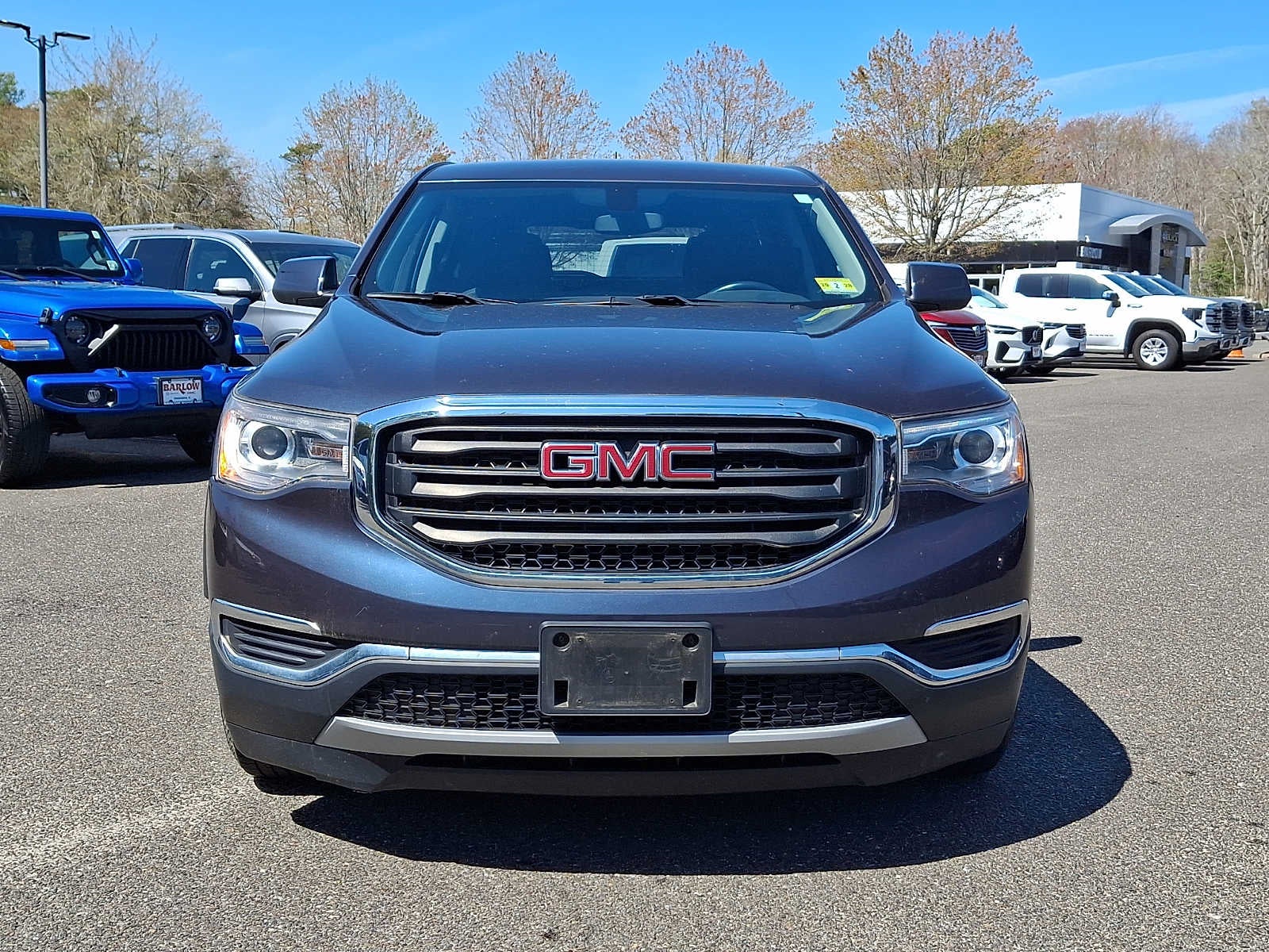 Used 2019 GMC Acadia SLE-1 with VIN 1GKKNRLAXKZ194610 for sale in Stafford Township, NJ
