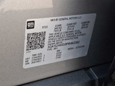 2023 GMC Yukon SLE