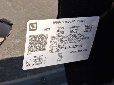 2026 GMC Yukon XL AT4 Ultimate