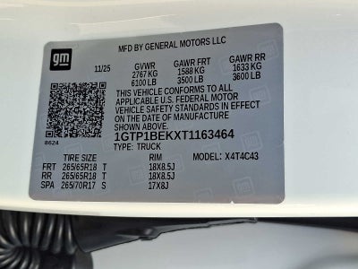2026 GMC Canyon Elevation