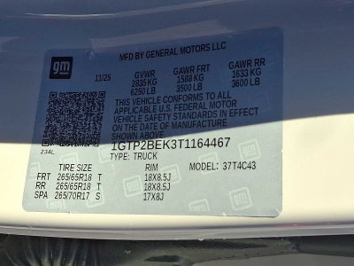 2026 GMC Canyon Elevation