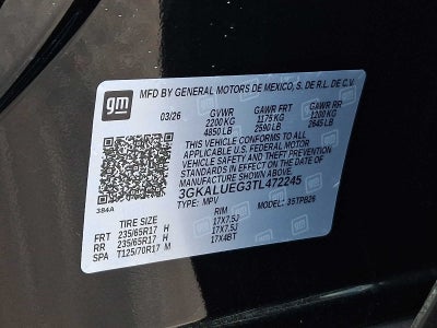 2026 GMC Terrain Elevation