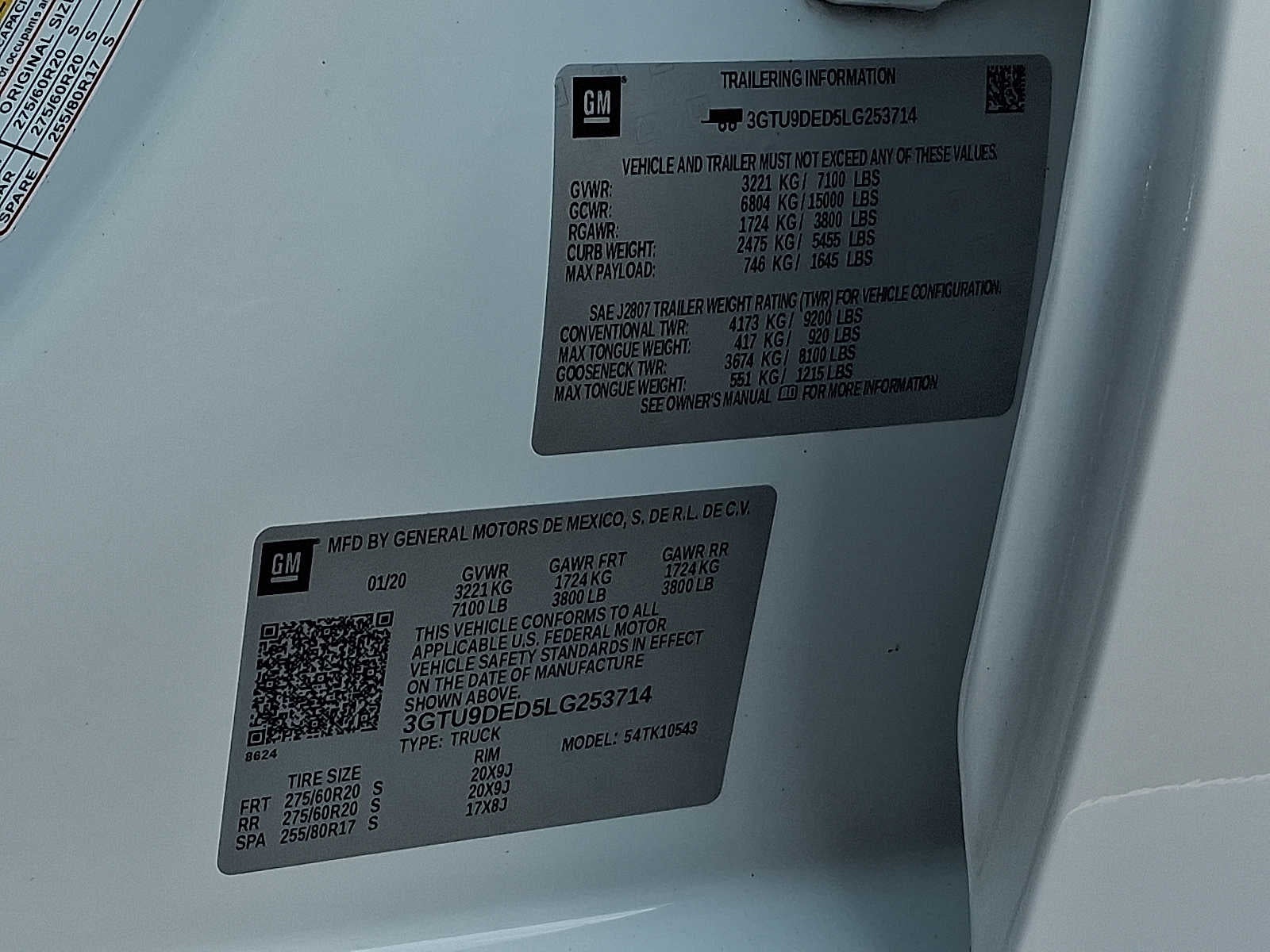 2020 GMC Sierra 1500 SLT