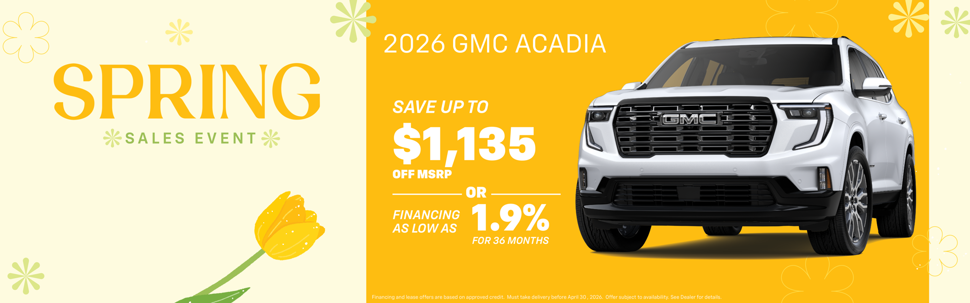 2026 GMC Acadia