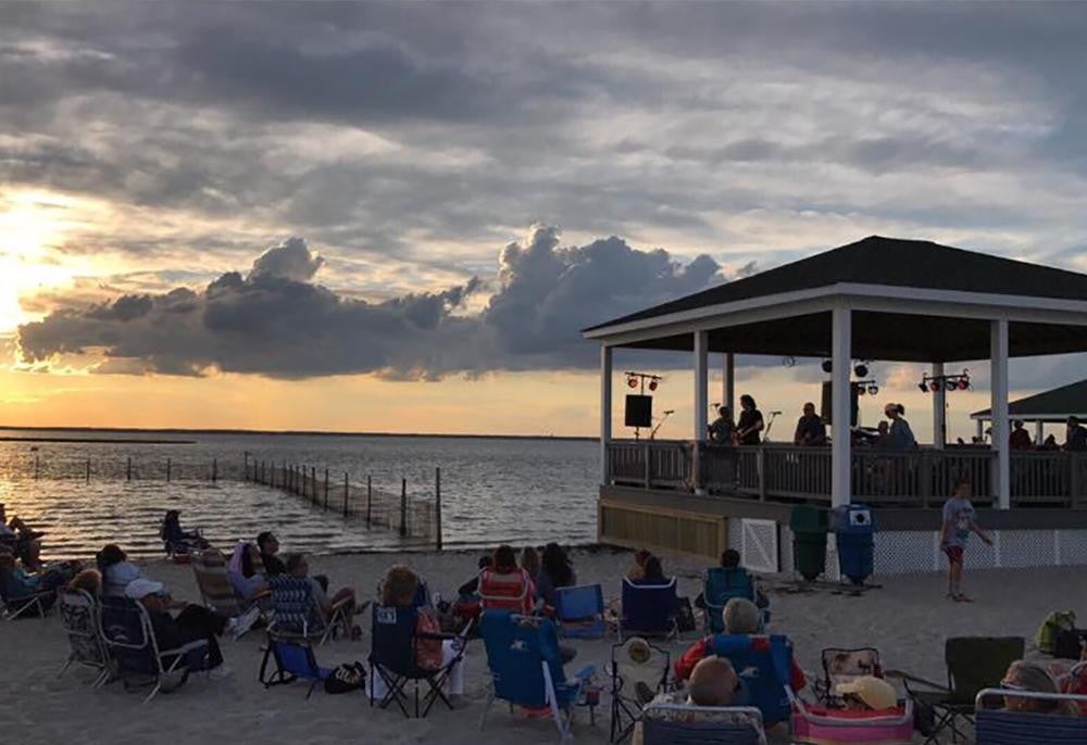 outdoor beach activity
