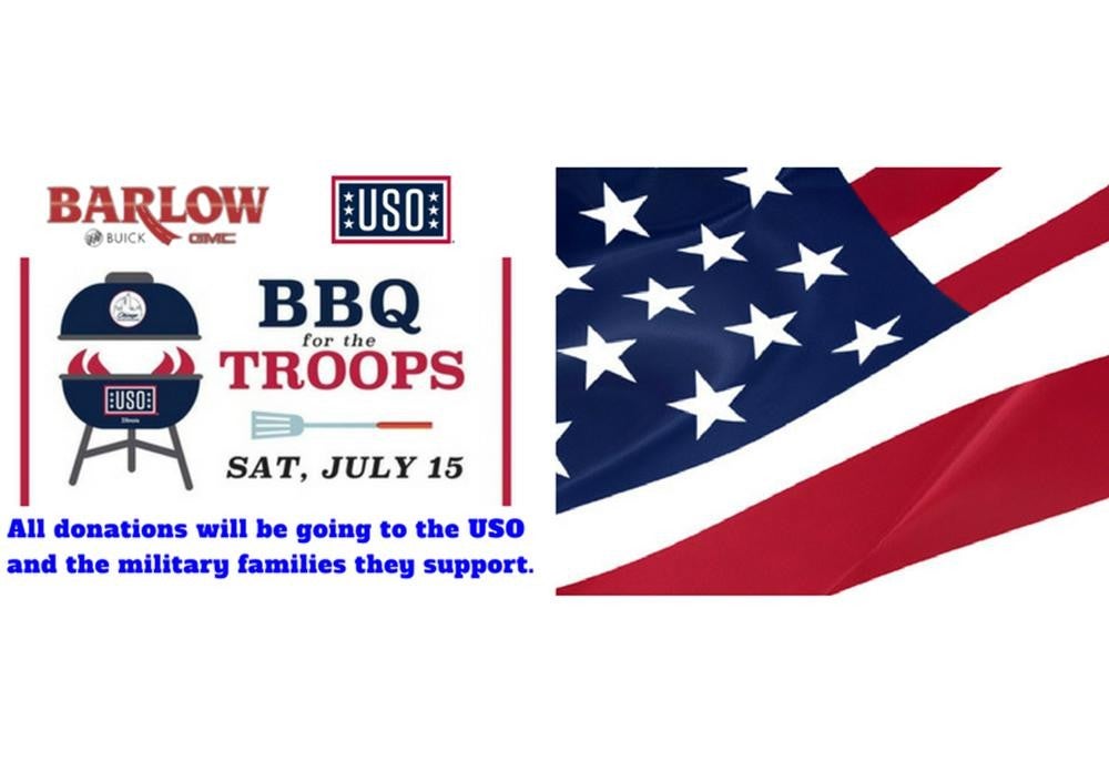 Barlow bbq for the troops